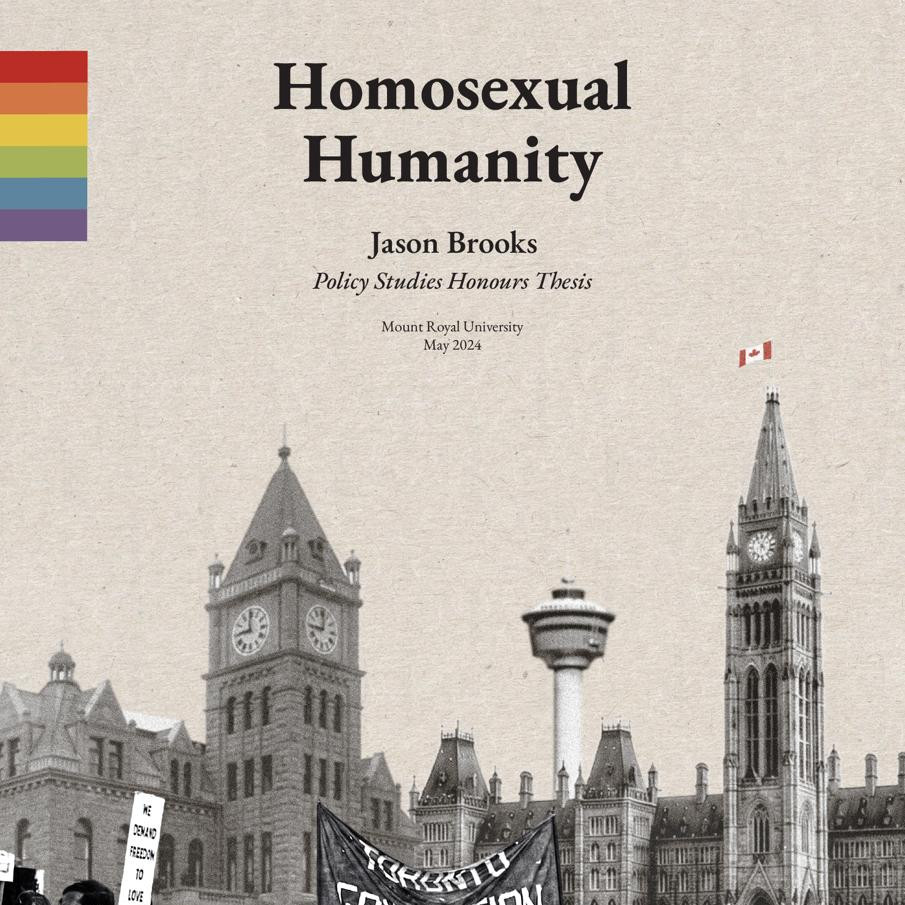 Cover of Homosexual Humanity, an honours thesis by Jason Brooks
