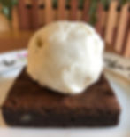 Brownie de chocolate meio amargo