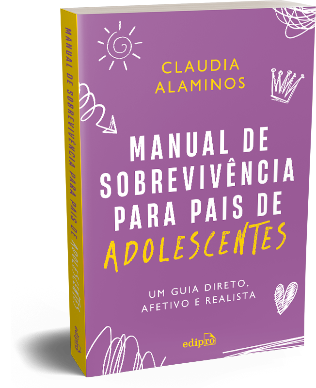 Livro Manual de sobrevivência para pais de adolescentes