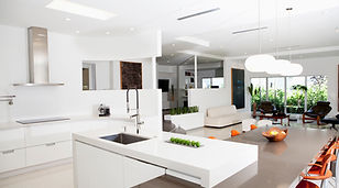 Cocina brillante y moderna
