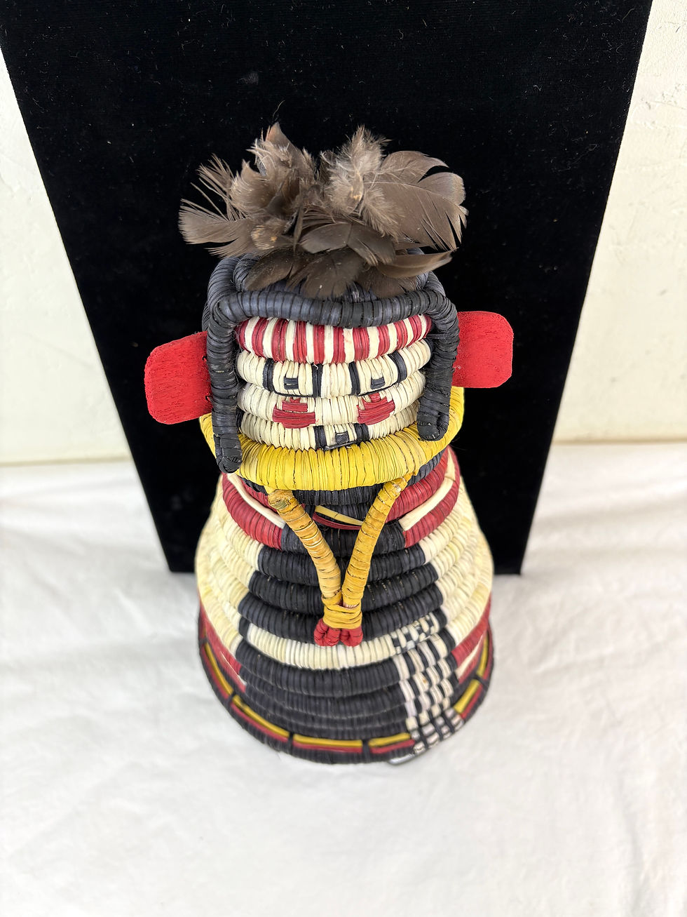 Thumbnail: Rare Hopi Basket Woven Kachina Doll