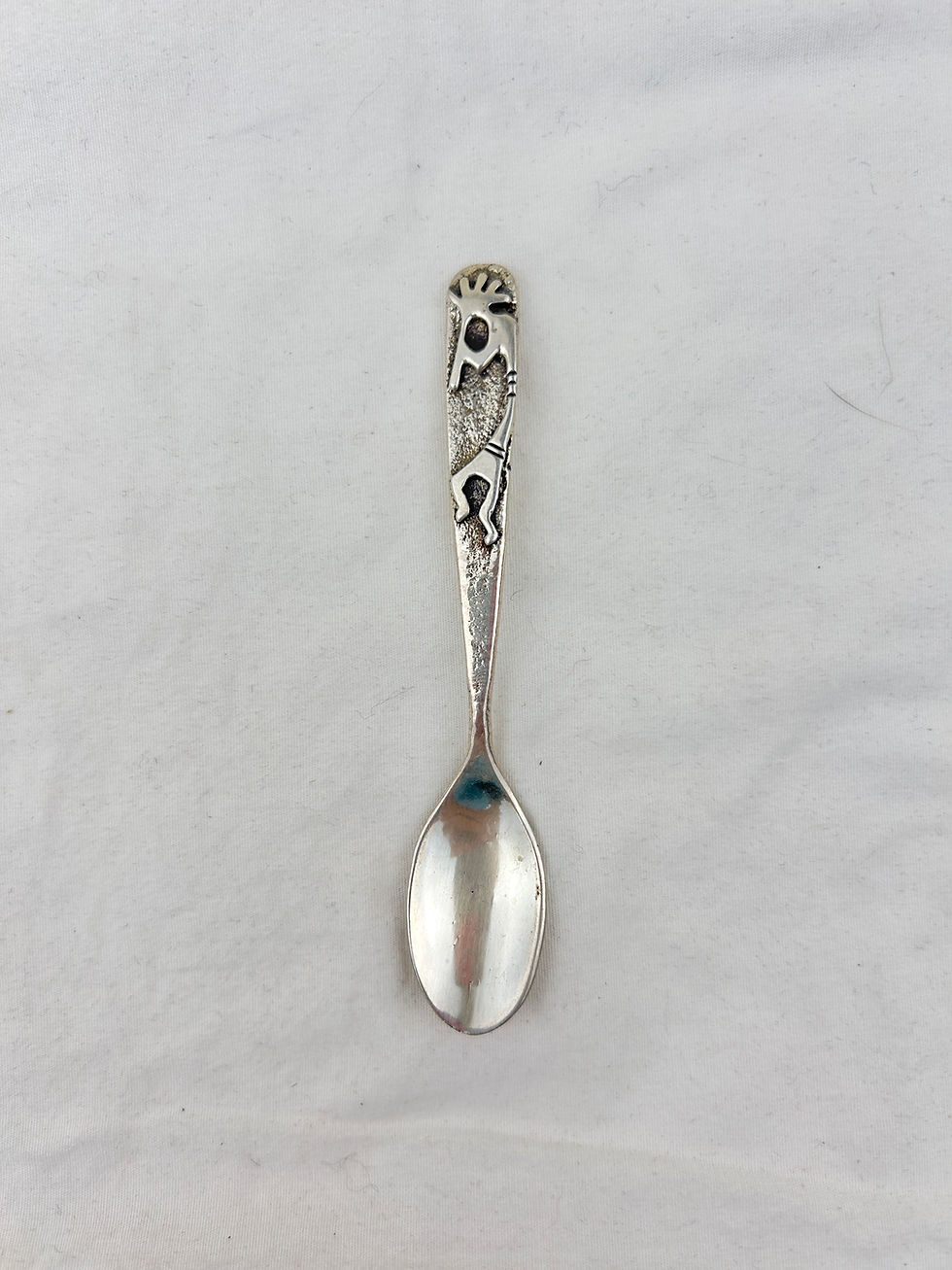 Thumbnail: Don Platero Navajo Sterling Silver Baby Spoon