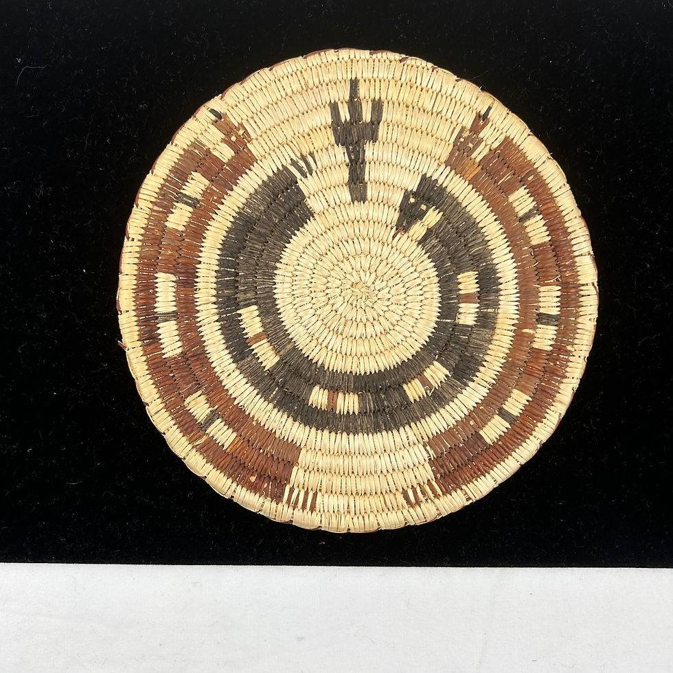 Pima Rattle antique native american baskets | Native American basket
