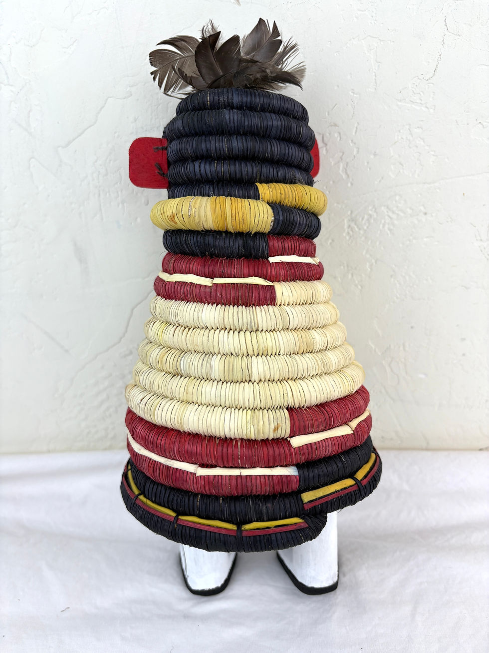 Thumbnail: Rare Hopi Basket Woven Kachina Doll