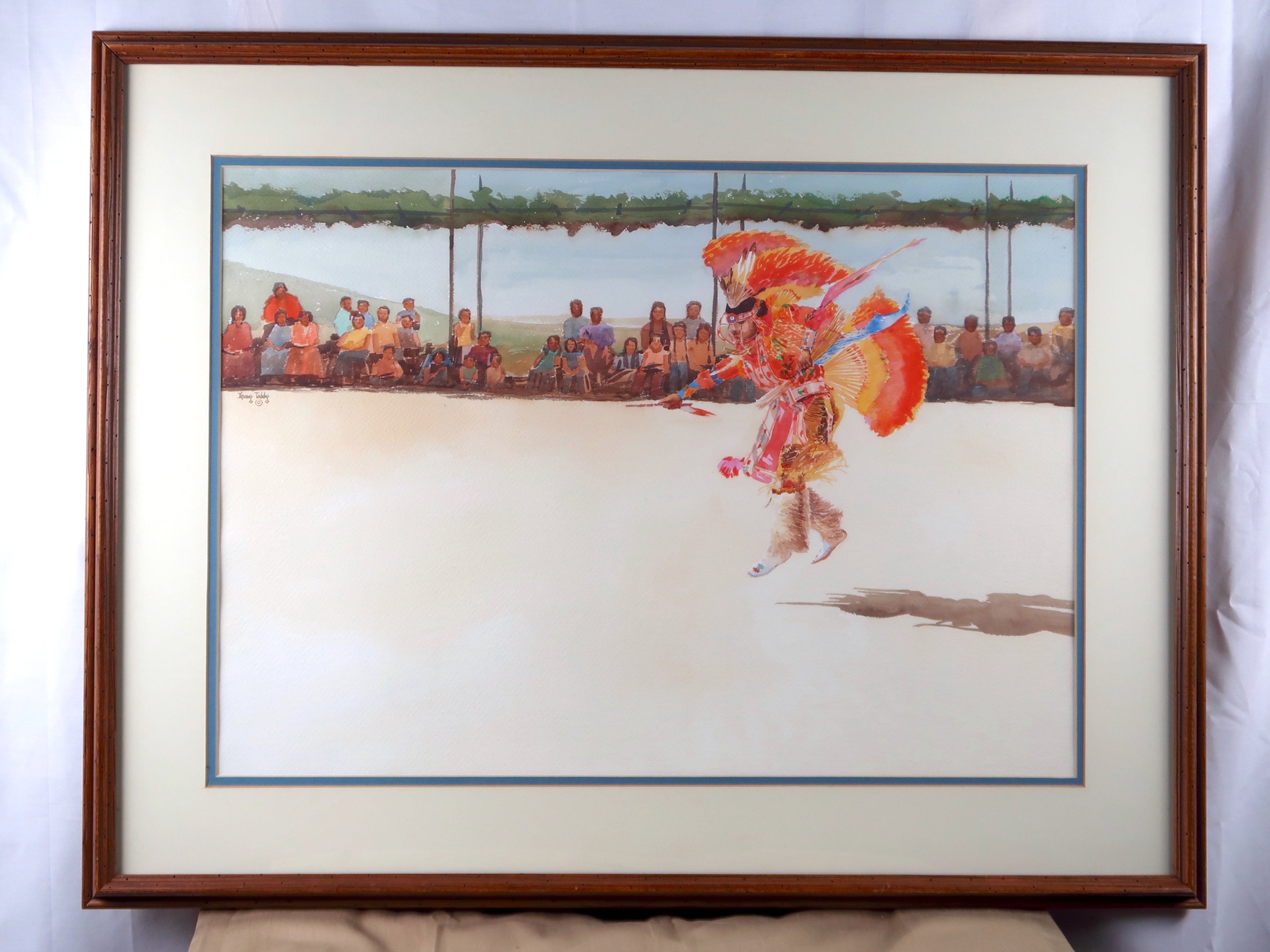 Irving Toddy Navajo Painting, Native American