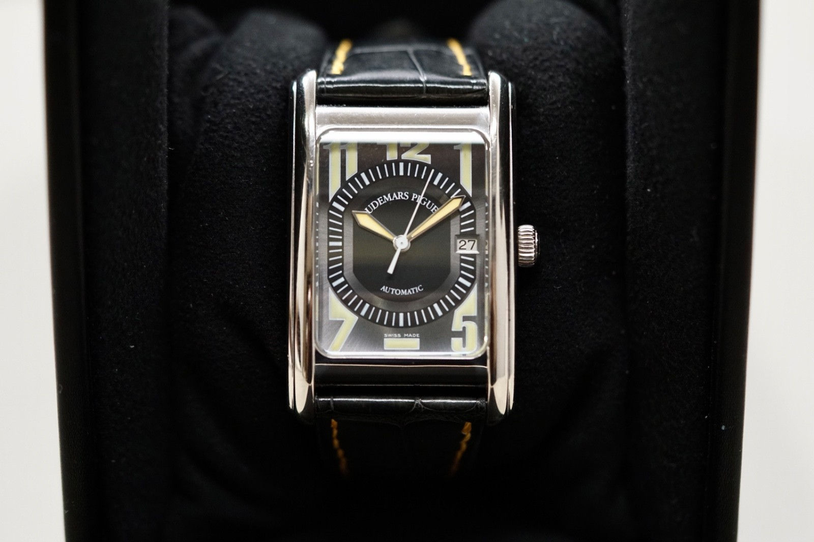 Audemars Piguet Edward Piguet Watch Grey Dial Automatic 15121BC.OO.A005CR.01