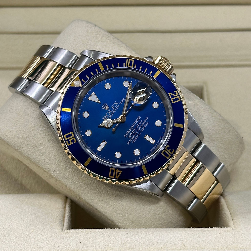Thumbnail: Rolex Submariner Date Bluesy 16613