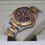 Thumbnail: Rolex GMT Master II Rootbeer 16713 40mm Steel & Gold 2005