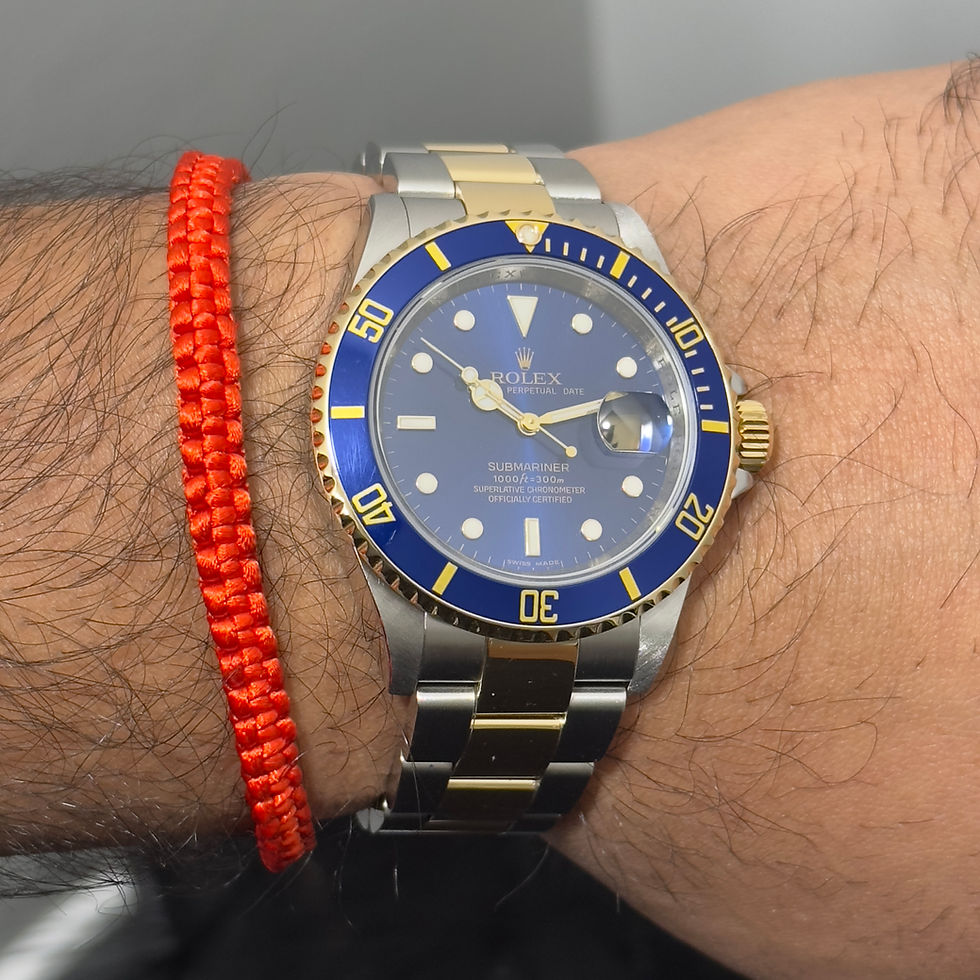 Thumbnail: Rolex Submariner Date Bluesy 16613 - 2008