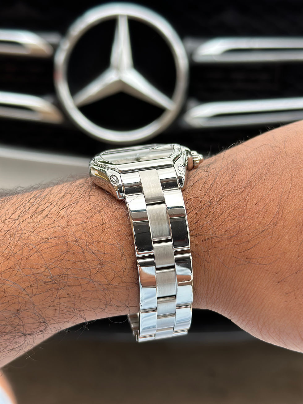 Thumbnail: Cartier Roadster Steel Men's Watch - 2510