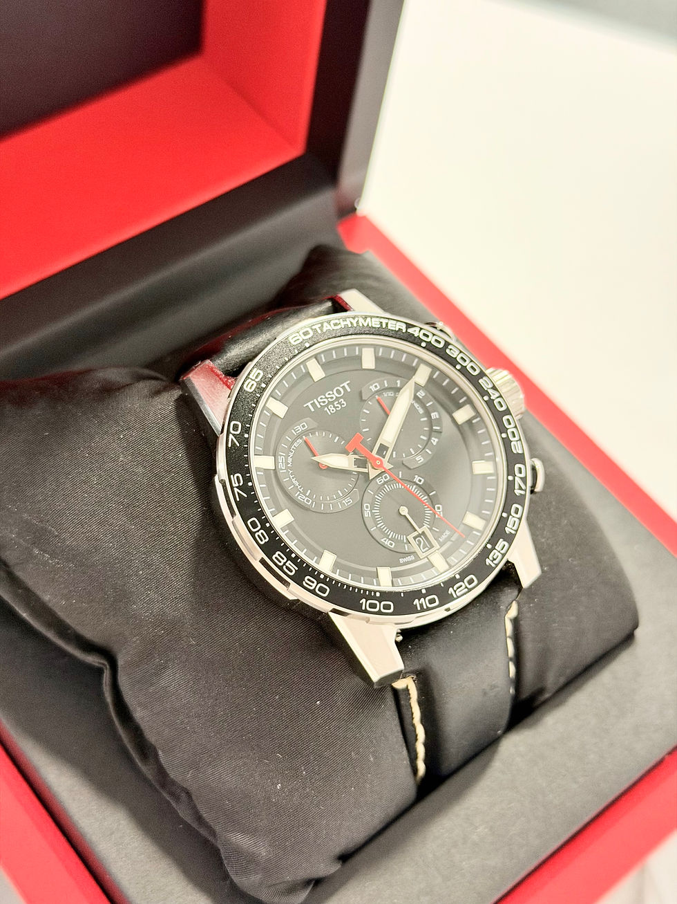 Tissot Super Sport Chronograph 45.5mm Full Set T125.617.16.051.00 left