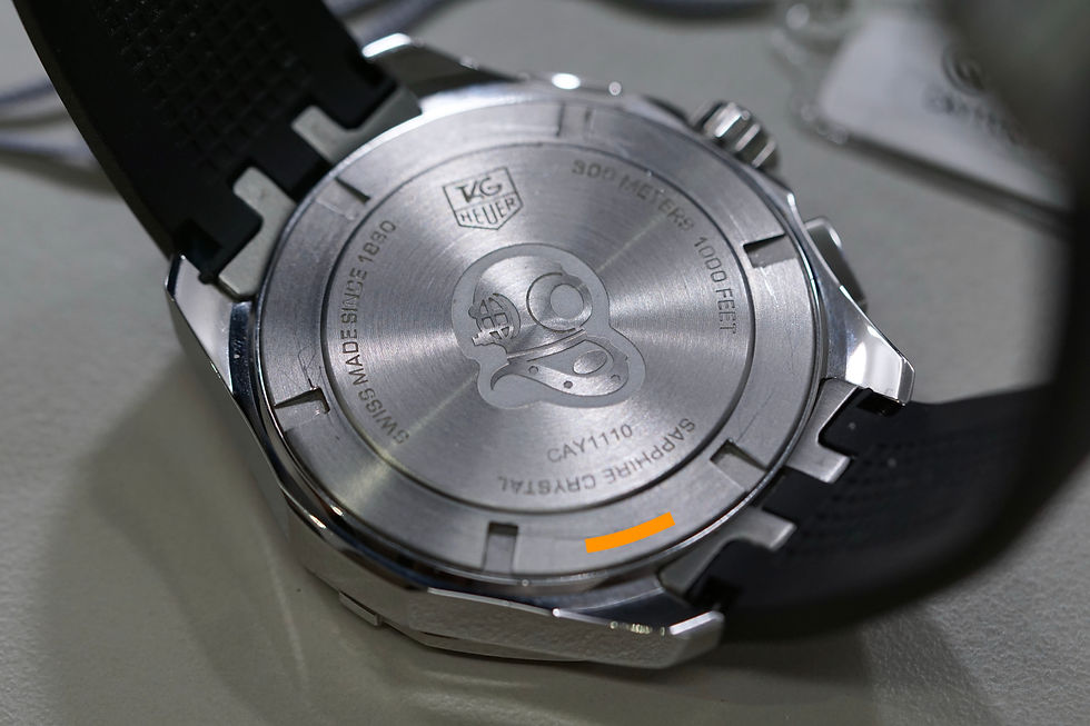 Thumbnail: Tag Heuer Aquaracer Chronograph 43mm Black Dial CAY1110.FT6041