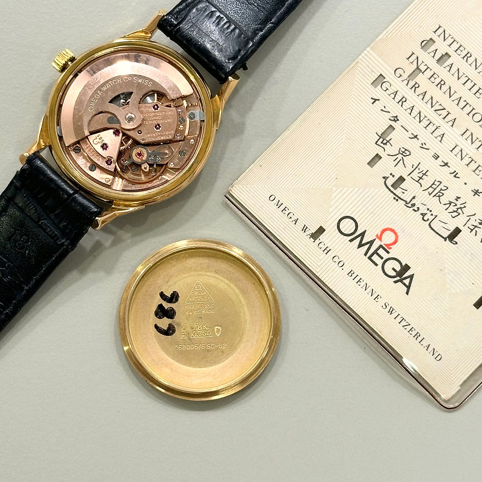 Thumbnail: Omega Constellation Dog Leg Lugs Rose Gold 168005/6 SC 62