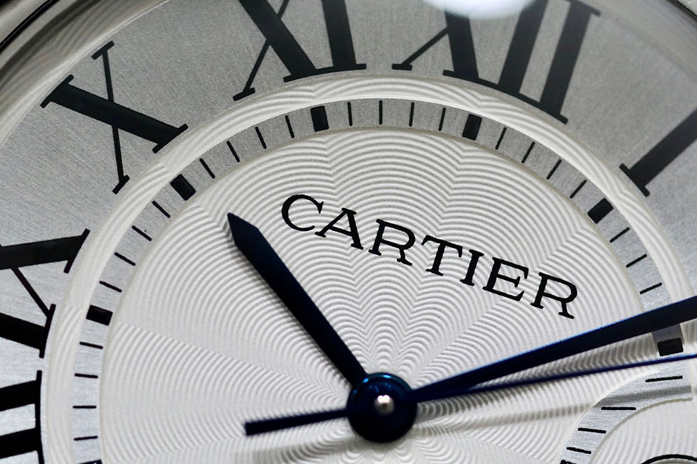 Thumbnail: Cartier Ballon Bleu 42MM 3765 Watch White Roman Dial Steel
