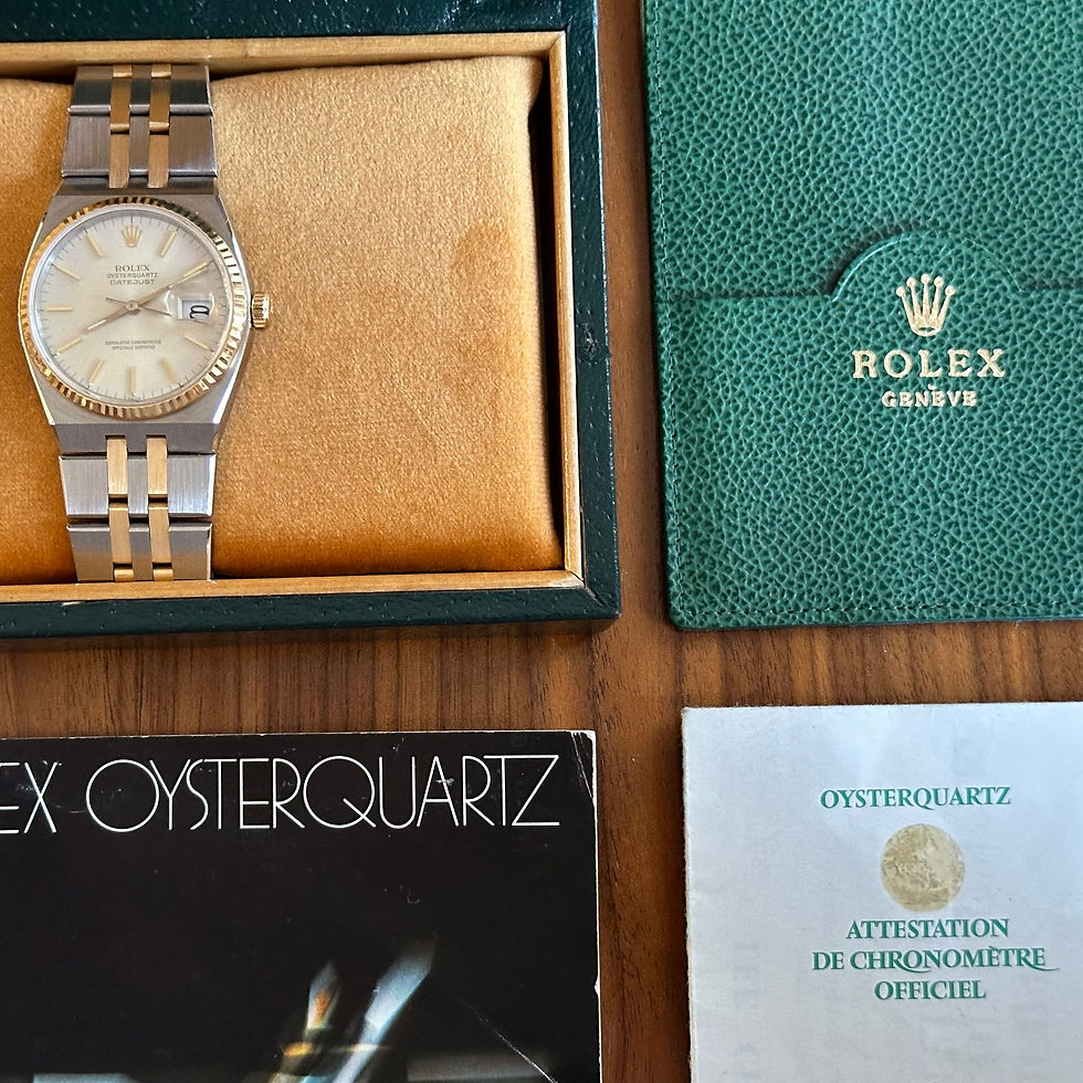 Thumbnail: Rolex Datejust Oyster Quartz 36mm 17013 Steel And Gold Full Set