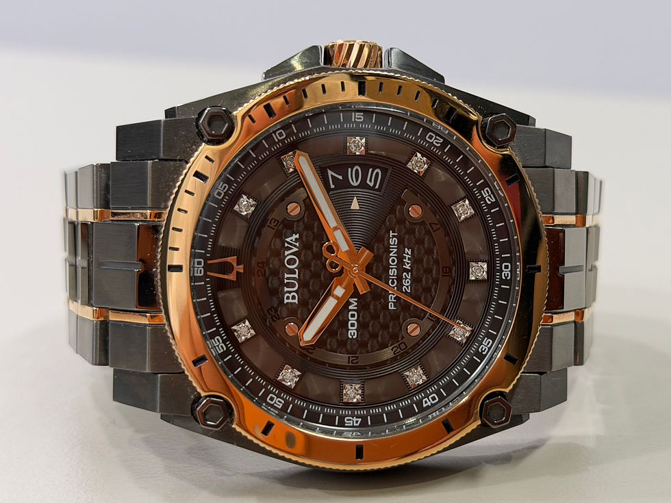 Thumbnail: Unworn Bulova Icon Diamond Precisionist 98D149 46mm B&P RRP £649 DIAL