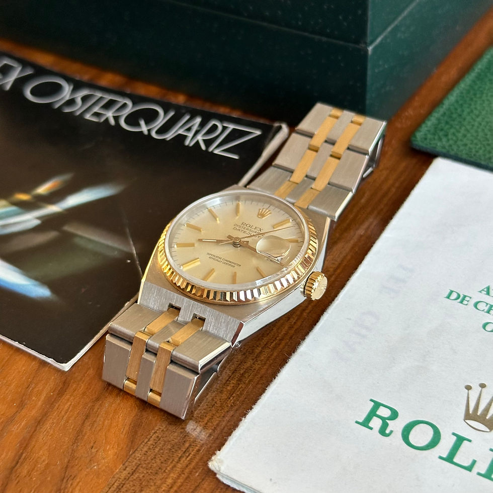 Thumbnail: Rolex Datejust Oyster Quartz 36mm 17013 Steel And Gold Full Set