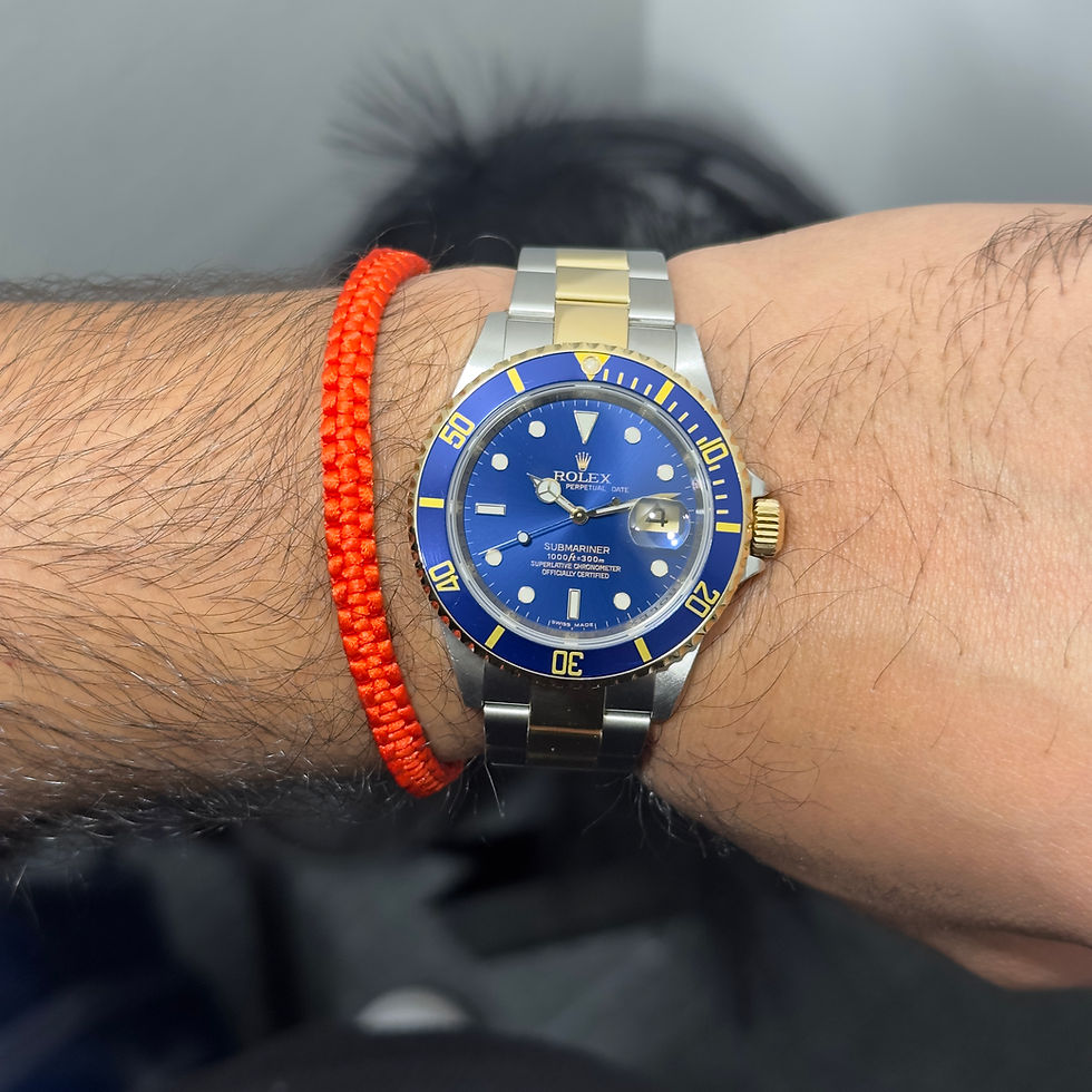 Thumbnail: Rolex Submariner Date Bluesy 16613 - 2008