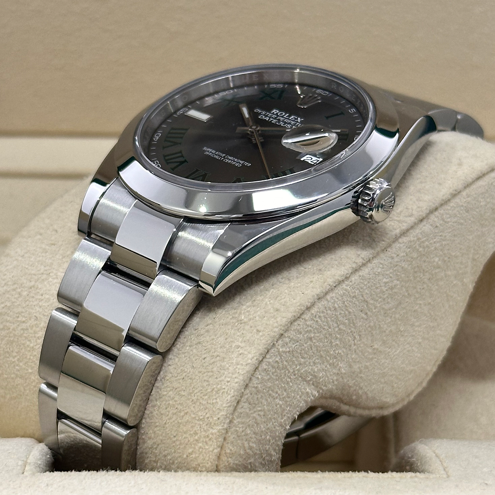 Thumbnail: Rolex Datejust 41mm Wimbledon Dial 126300