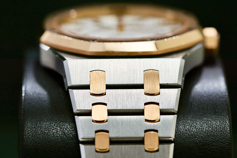 Thumbnail: Audemars Piguet Royal Oak 18k Rose Gold and Steel 41mm Watch 15400SR