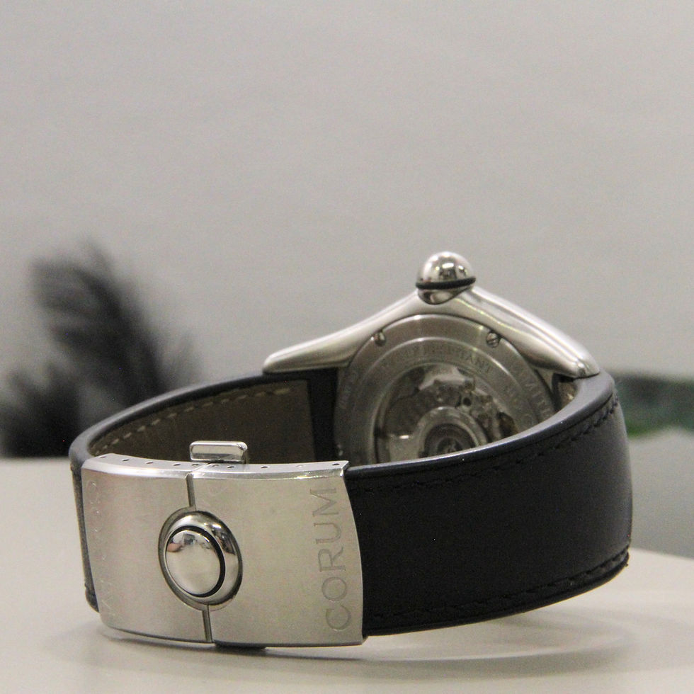 Thumbnail: Corum Bubble Joker Gangster Green Skull Dial Automatic Limited Edition