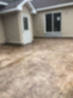 Stamped Concrete Patio