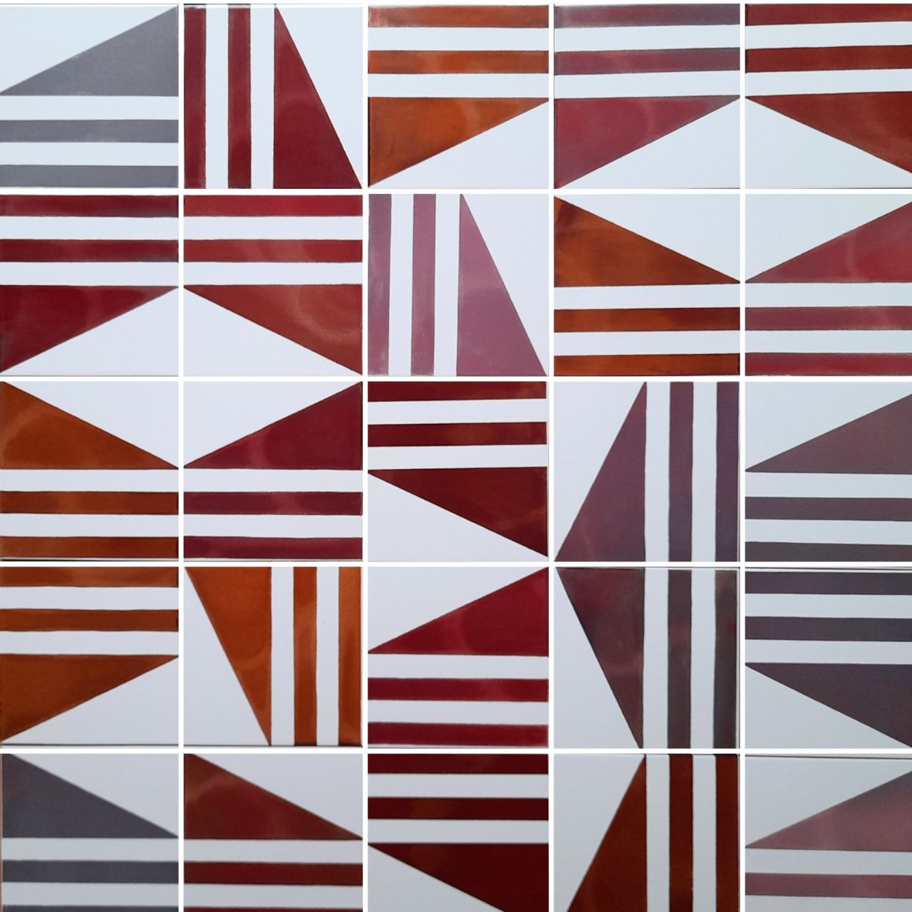 Azulejo Gráfico - Paleta Ferrugem