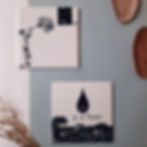 Miniatura: Azulejo Gota - Coleção Azul