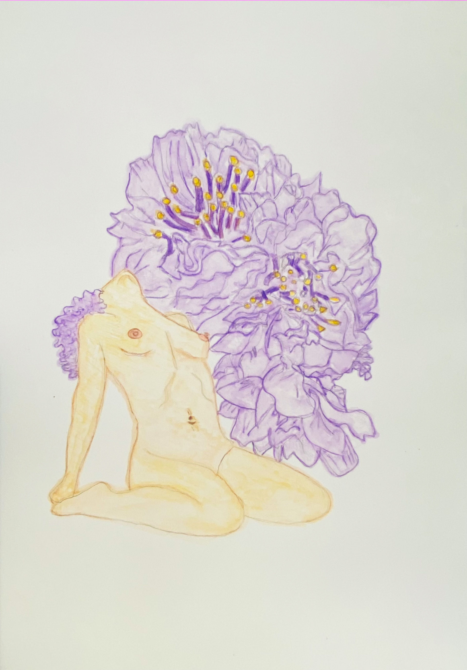 Water color study.