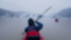 Kayaking in a glacier lagoon