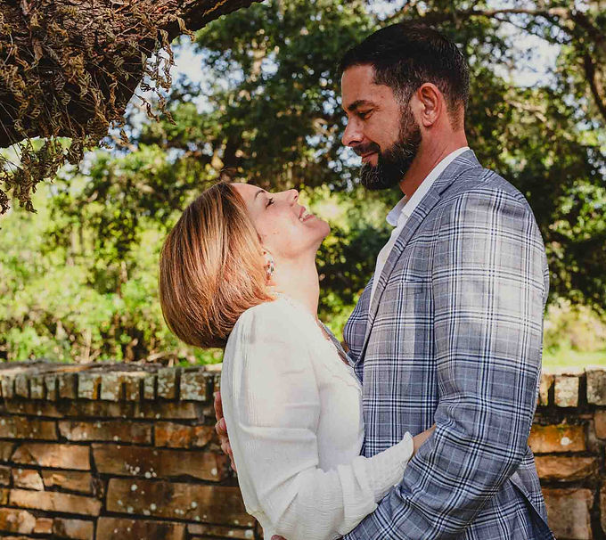 couple photographed in tampa