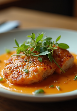 A-gourmet-dish-captured-with-vibrant-colors-and-perfect-plating-showcasing-culinary-excell