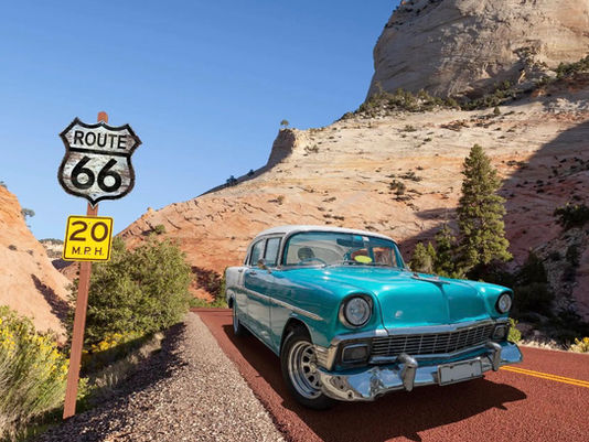 Route 66. Chicago til Los Angeles (Pluss litt til)
