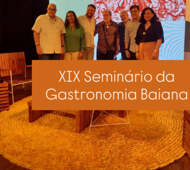 PPDRU no XIX Seminário da Gastronomia Baiana