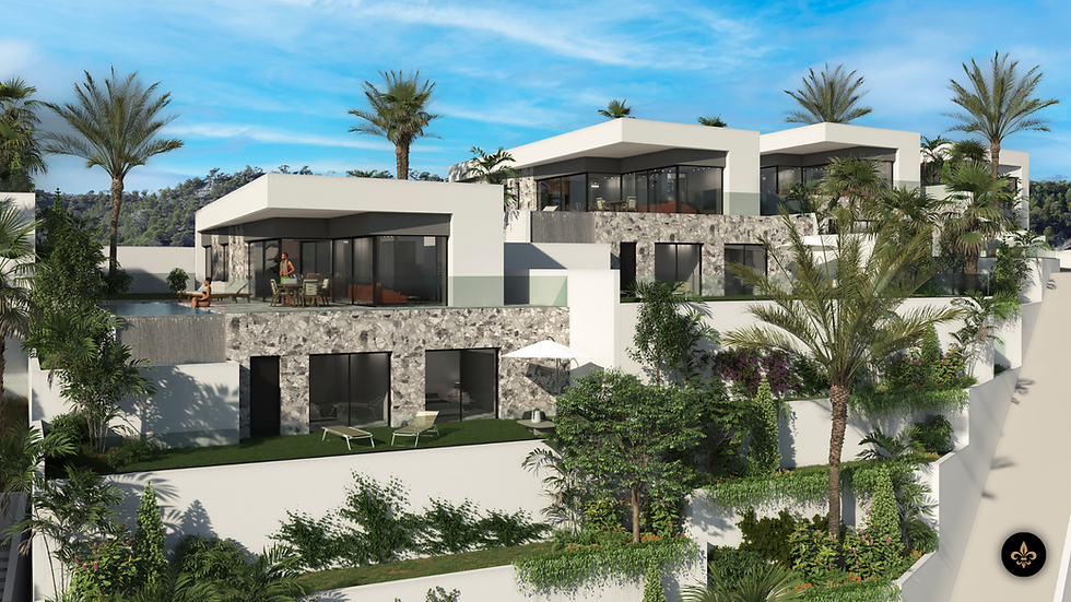 Obra Nueva en Finestrat. Villas.