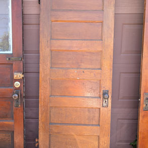 Stained 6 Panel Door