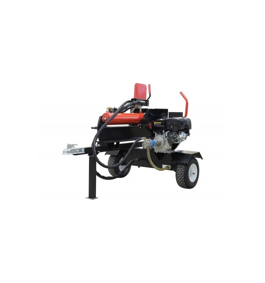 Thumbnail: GETROKKEN HOUTKLIEVER 42T MET BRIGGS & STRATTON MOTOR 14HP