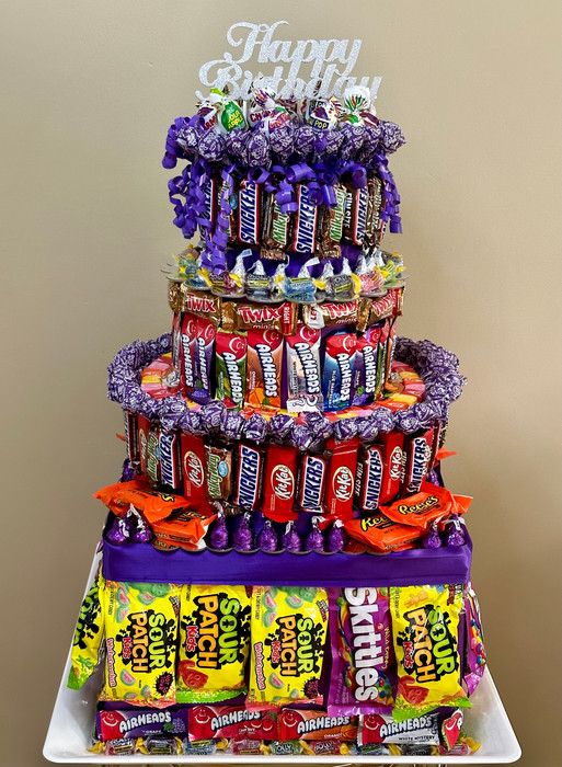 Birthday Candy Cake