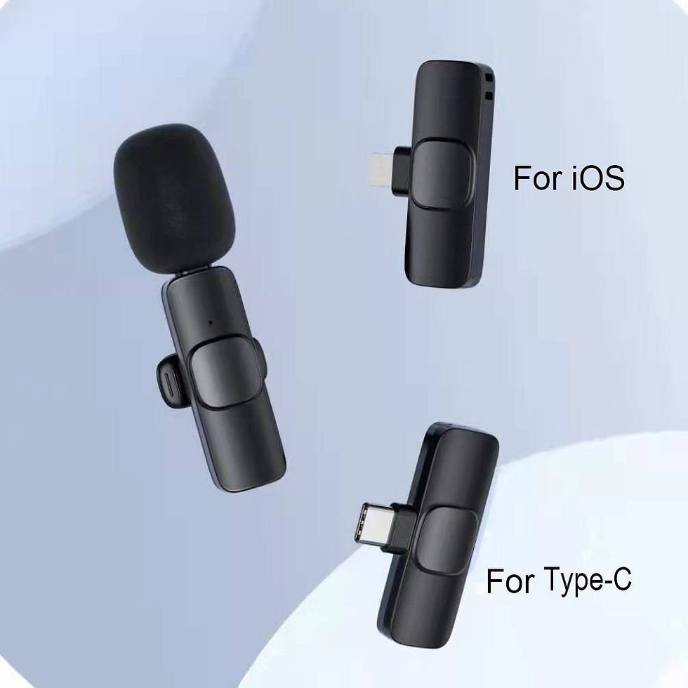 Thumbnail: Mini Wireless Mic Professional Lapel Wireless Microphone