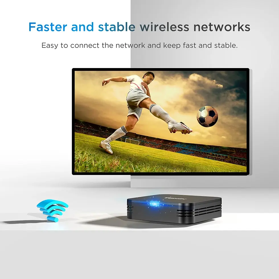 Thumbnail: Tanix TX1 Android TV Box — 4K HD, Quad-Core, WiFi