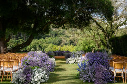 Casamento em tons lavanda, lilás e azul na Fazenda Fortaleza