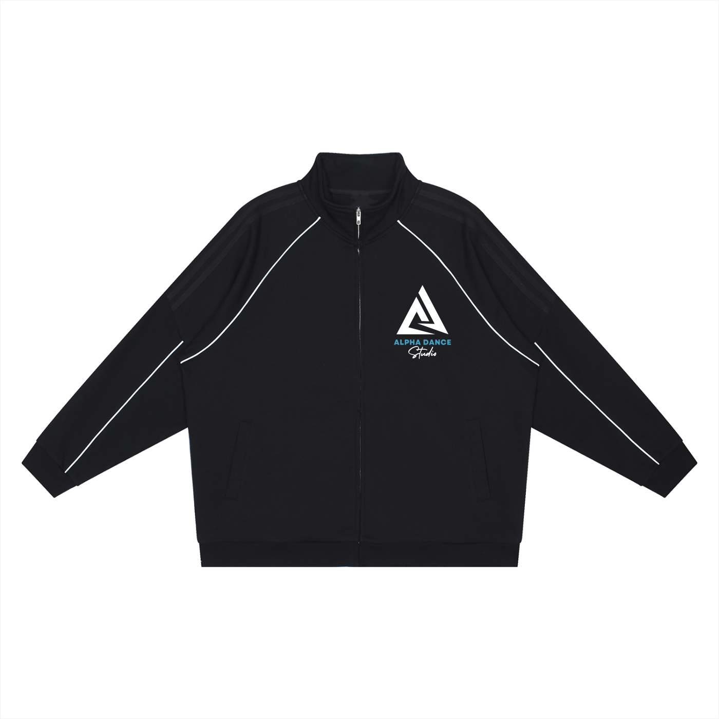 OG Logo Reflection Striped Raglan Sleeve Jacket