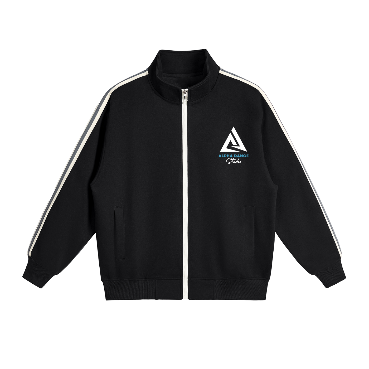 OG Logo Contrast Side-Stripe Stand Collar Jacket