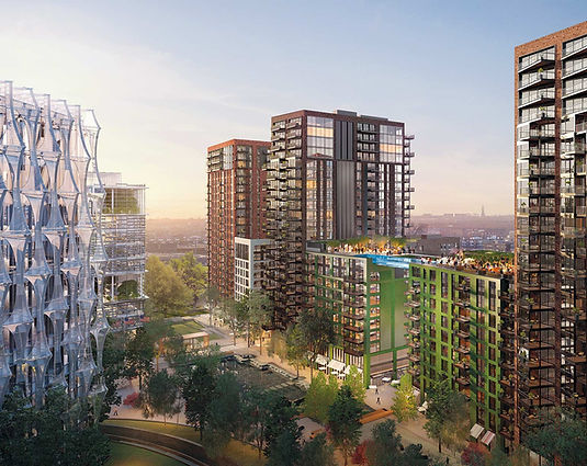Embassy Gardens Phase I, London, Uk