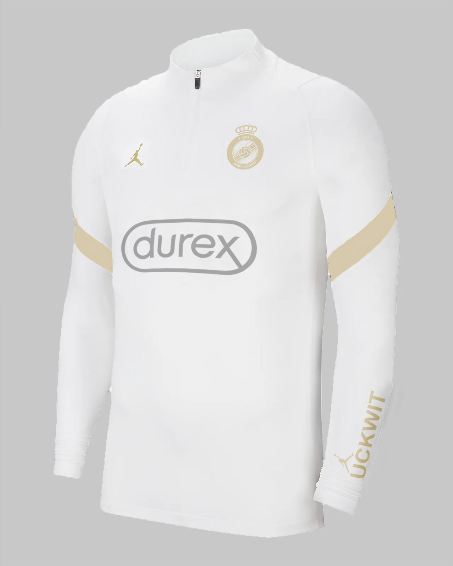 Uckwit United Elite Drill Top - White