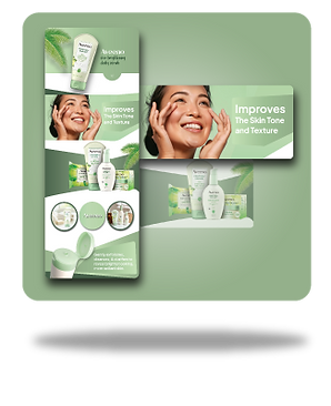 example of amazon a content services for a beauty brand