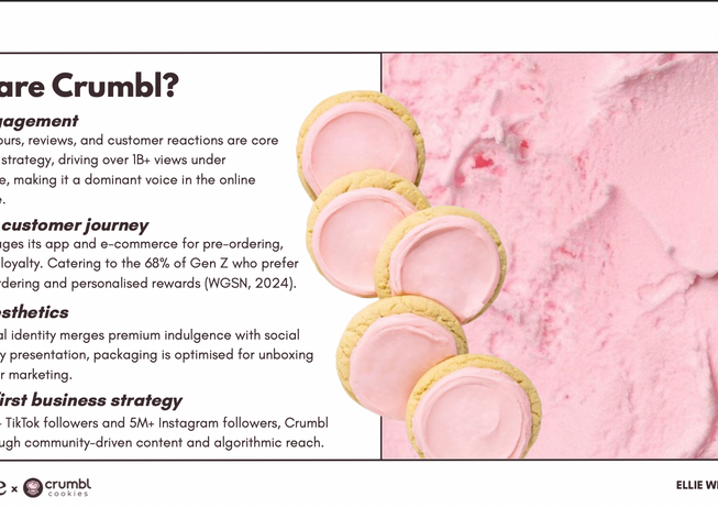 Crumbl brand identity