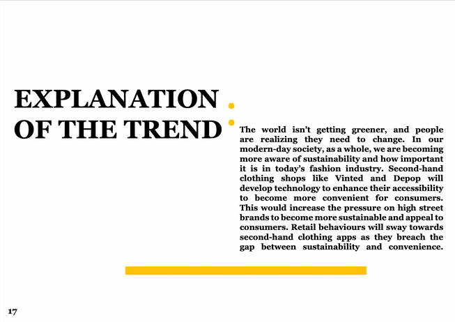 What is the trend?