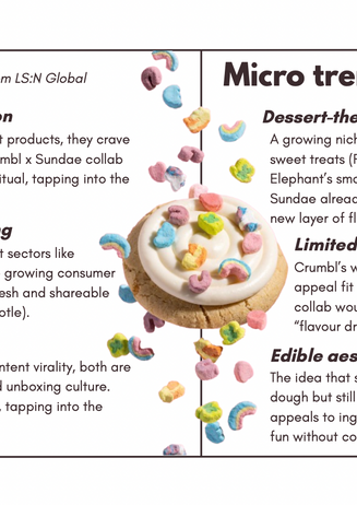 Micro and macro trends at work.