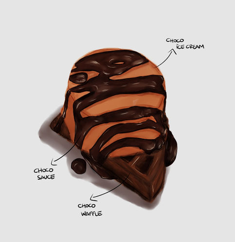 choco waffle